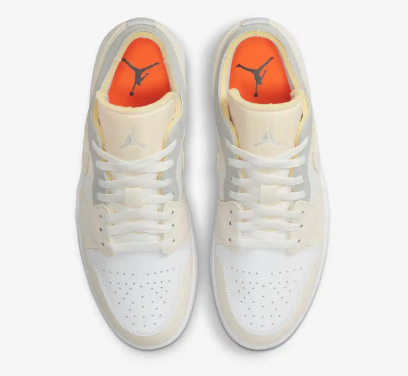 Air JD 1 Low Inside Out Cream White Light Grey