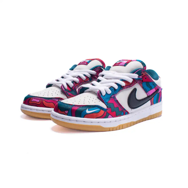 Prr x NK SB Dunk Low Pro Abstract Art
