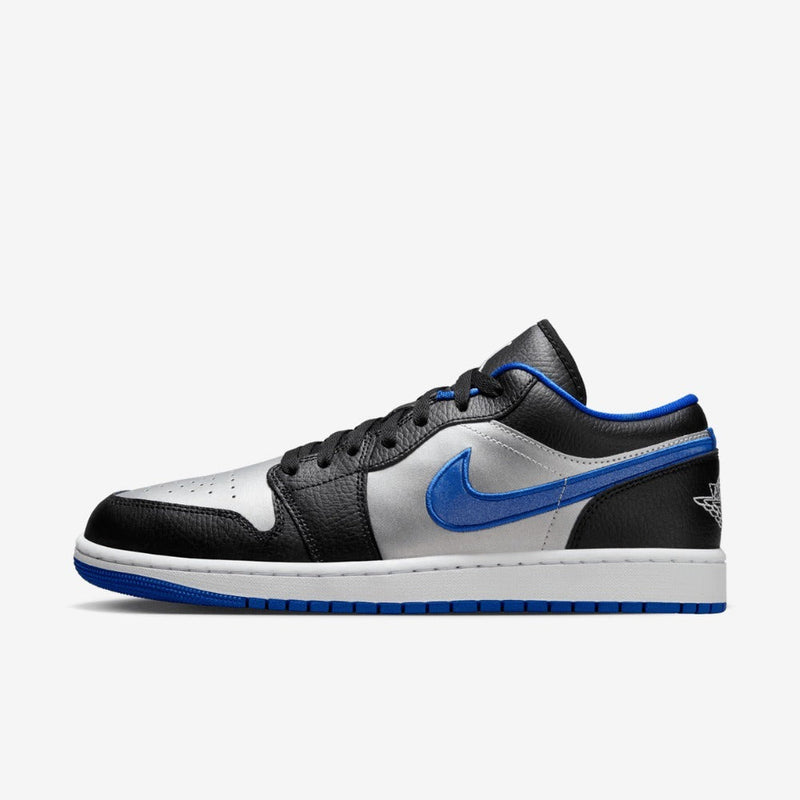 Air JD 1 Low Black White Game Royal Platinum