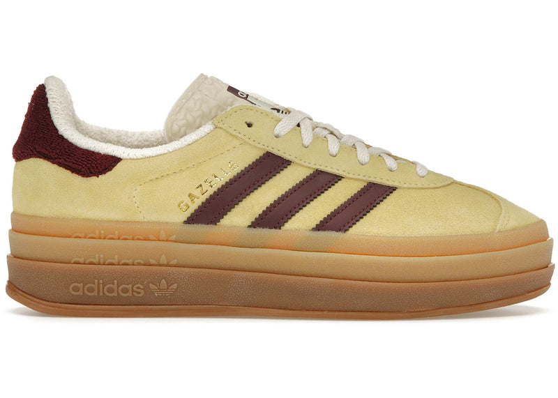 AD Gazelle Bold Almost Yellow Maroon