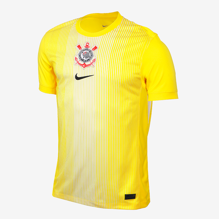 Camisa Goleiro Corinthians Amarela 2025/26