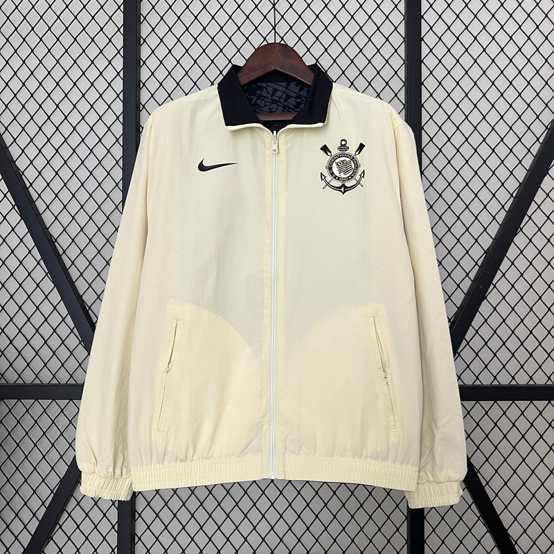 Jaqueta Corta-Vento Dupla-Face Corinthians 2025/26