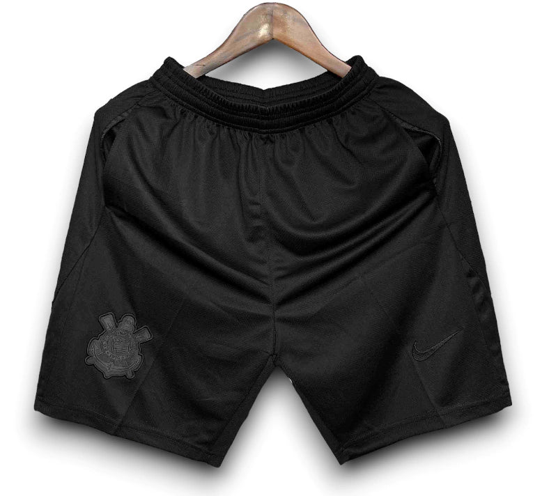 Shorts de Jogo All Black Corinthians 2024/25